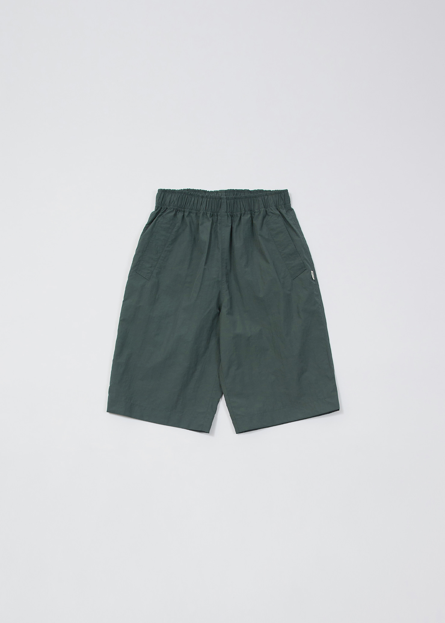 Field Pocket Half Pants _ Teal Green