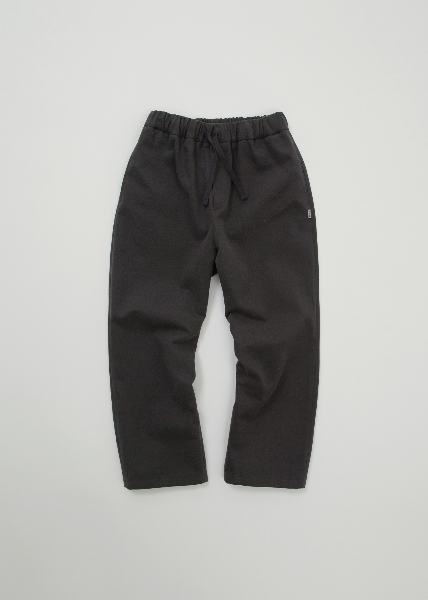 Warm Cotton Trousers _ Charcoal