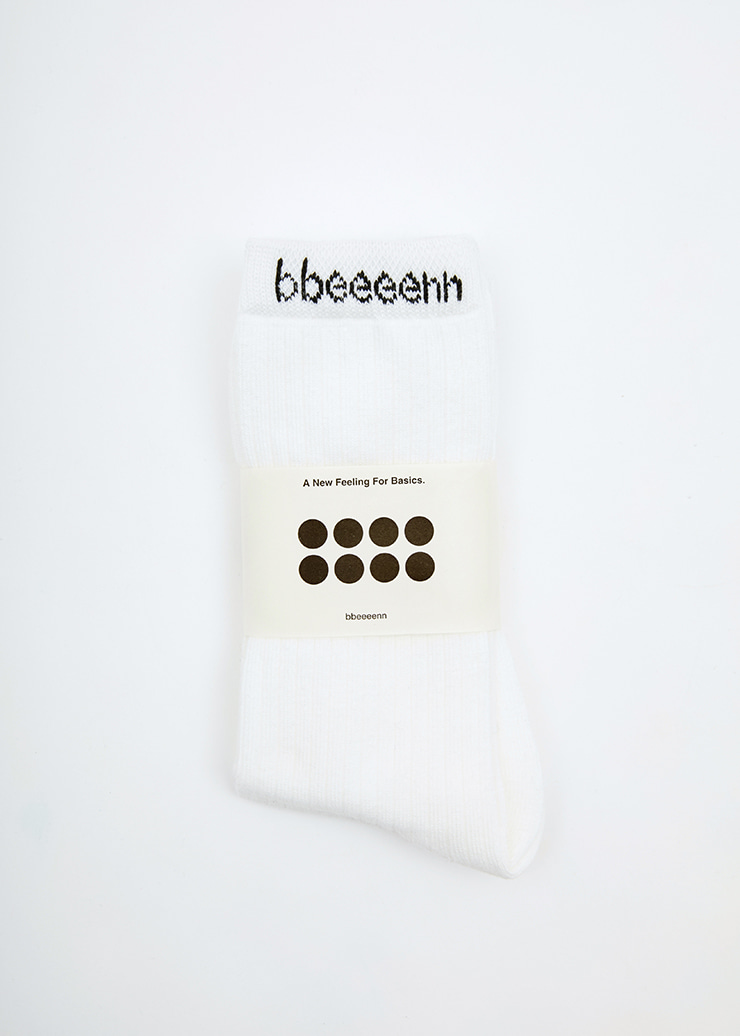 ben Flexible Socks_White